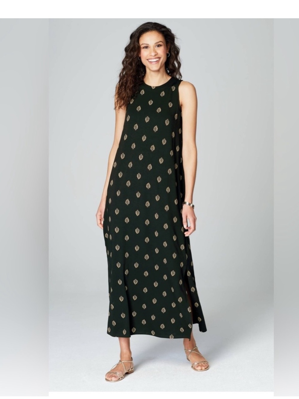 J. Jill Wearever Maxi Tank Dress Size Small